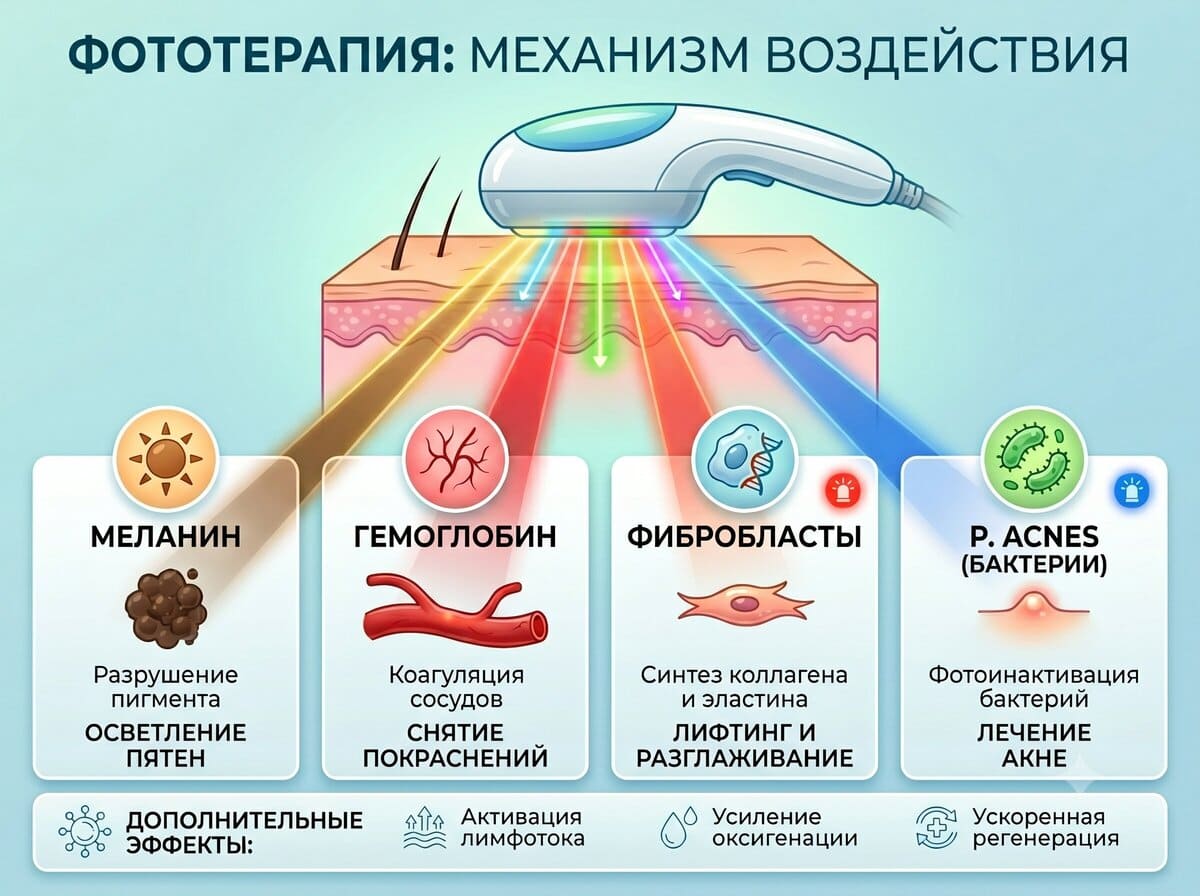 Как работает фототерапия